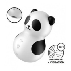 Satisfyer Pocket Panda Double Air Pulse Vibrator Klitorio stimuliatorius 1vnt.