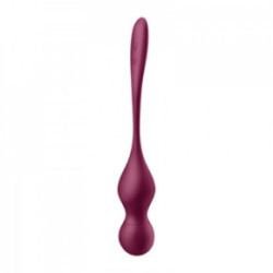 Satisfyer Love Birds Vary Connect App Vibrating Kegel Balls Dubens dugno raumenų treniruoklis 1vnt.