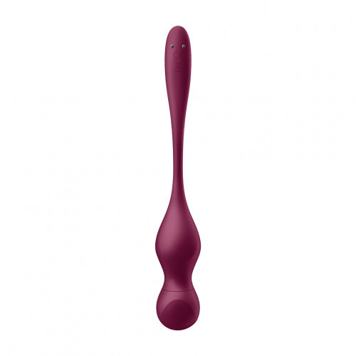 Satisfyer Love Birds Vary Connect App Vibrating Kegel Balls Dubens dugno raumenų treniruoklis 1vnt.