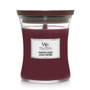 WoodWick Phantom Cherry Candle Namų žvakė Medium