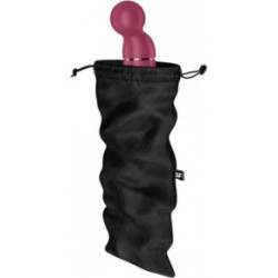 Satisfyer Treasure Bag Black Sekso žaislų laikymo maišelis M 