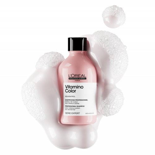 L'Oréal Professionnel Vitamino Color Resveratrol Dažytų plaukų šampūnas 300ml