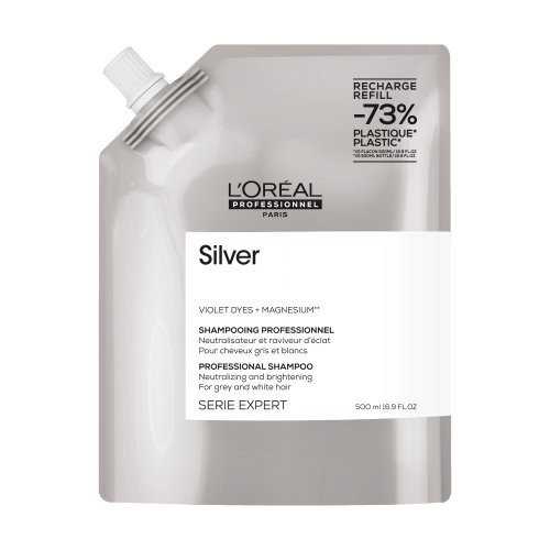 L'Oréal Professionnel Serie Expert Silver Atspalvį koreguojantis šampūnas 300ml