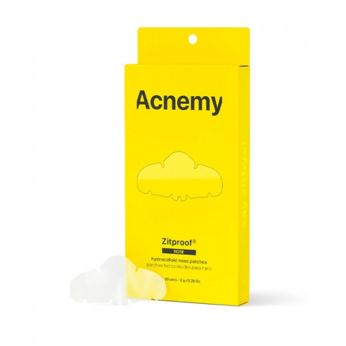 Acnemy Zitproof Hydrocolloid Nose Patches Valomieji nosies porų pleistrai 10 vnt.