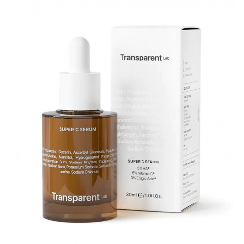 Transparent Lab Super C Serum Stangrinantis serumas nuo raukšlių 30ml