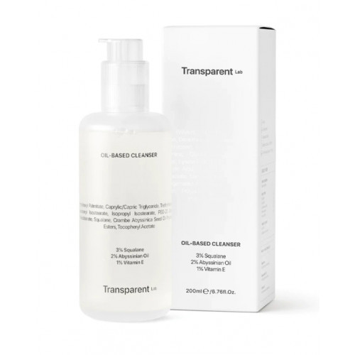 Transparent Lab Oil-Based Cleanser Aliejaus pagrindo veido prausiklis 200ml