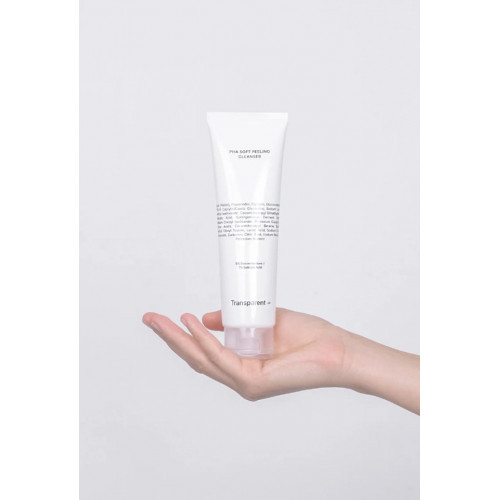 Transparent Lab PHA Soft Peeling Cleanser PHA švelnus pilingo prausiklis veidui 150ml