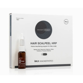 Innoaesthetics Hair Scalpeel HRP Rūgštinė programa pleiskanojančiai galvos odai 4x8ml