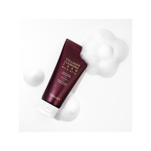 Terrazen Collagen Cleansing Foam Mild Acid Veido prausiklis su kolagenu 140ml