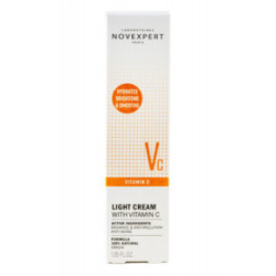 Novexpert Light Cream With Vitamin C Lengvas, skaistumo suteikiantis veido kremas 40ml