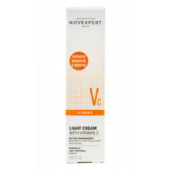 Novexpert Light Cream With Vitamin C Lengvas veido kremas su vitaminu C 40ml