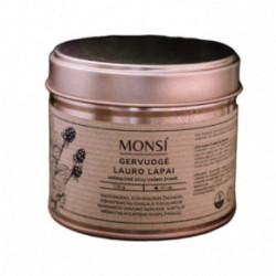 Monsi Aromatic Candle Blackberry With Bay Leaf Aromatinė žvakė Gervuogė ir lauro lapas 100ml