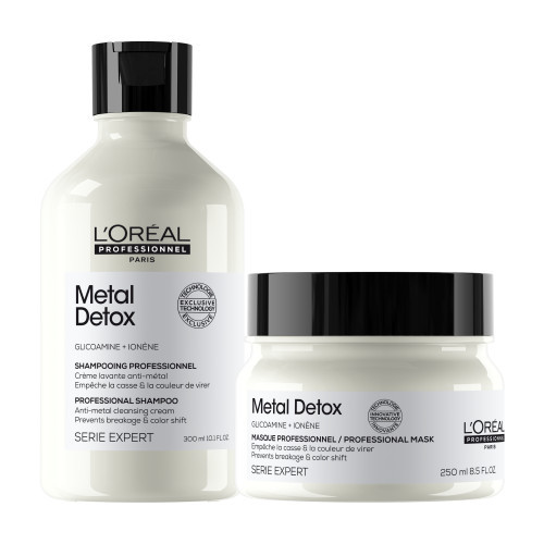 L'Oréal Professionnel Glacial Utopia Metal Detox DUO Komplektas visų tipų plaukams