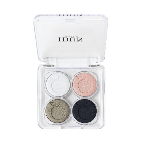 IDUN Mineral Eyeshadow Palette 4 spalvų akių šešėliai 4x1g