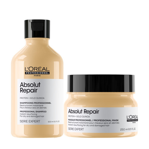 L'Oréal Professionnel Glacial Utopia Absolut Repair Duo Atkuriamasis plaukų priežiūros rinkinys