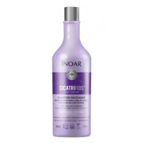 Inoar CicatriFios Perfect Blond Shampoo Šampūnas šviesiems plaukams 800ml