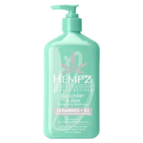 Hempz Beauty Actives Cucumber & Aloe Herbal Kūno kremas su agurkų ir alijošiaus ekstraktais 500ml