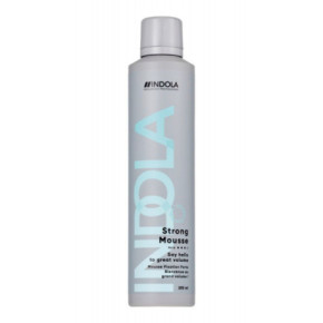 Indola Setting Strong Mousse Stiprios fiksacijos plaukų putos 300ml