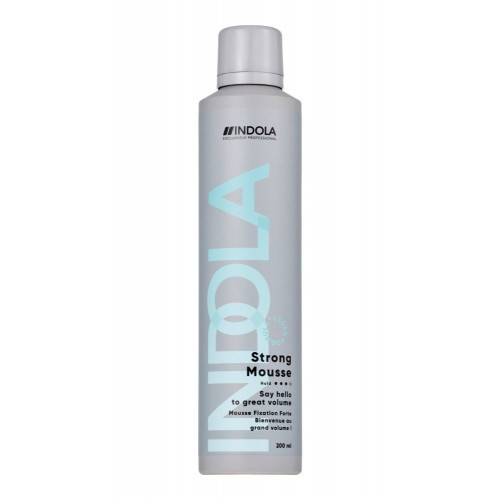 Indola Setting Strong Mousse Stiprios fiksacijos plaukų putos 300ml