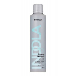 Indola Setting Strong Mousse Stiprios fiksacijos plaukų putos 300ml