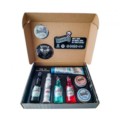 Beardburys Genuine Men Style Kit Plaukų priežiūros rinkinys vyrams