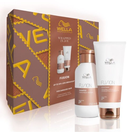 Wella Professionals Fusion Gift Set For Damaged Hair Dovanų komplektas pažeistiems plaukams