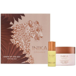 Inika Organic Dawn Of the Day Morning Duo Veido priežiūros rinkinys 50ml+15ml