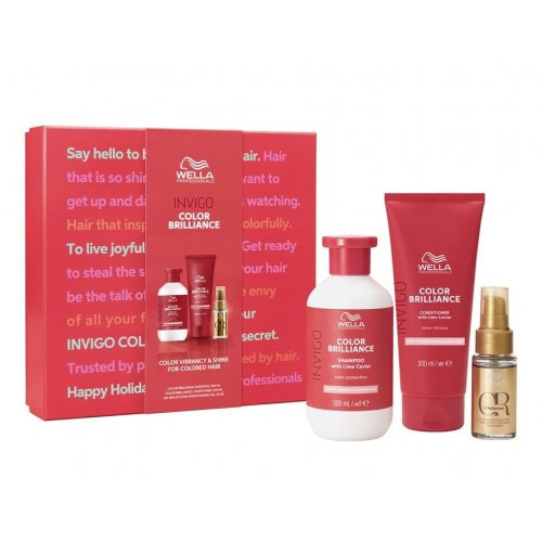 Wella Professionals Invigo Color Brilliance Fine to Medium Haircare Gift Set Dovanų rinkinys