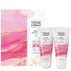 Therme Saigon Pink Lotus Šventinis rinkinys 200ml+200ml