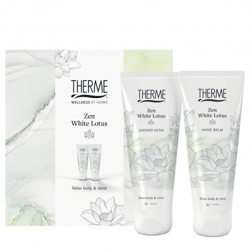 Therme Zen White Lotus Šventinis rinkinys 2x75ml