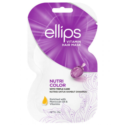 Ellips Nutri Color Hair Mask Plaukų kaukė 20g