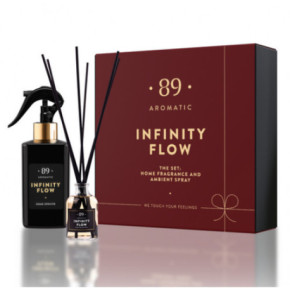 Aromatic 89 Home Fragrance & Spray Set Kalėdinis namų kvapų rinkinys Infinity Flow (Elite)