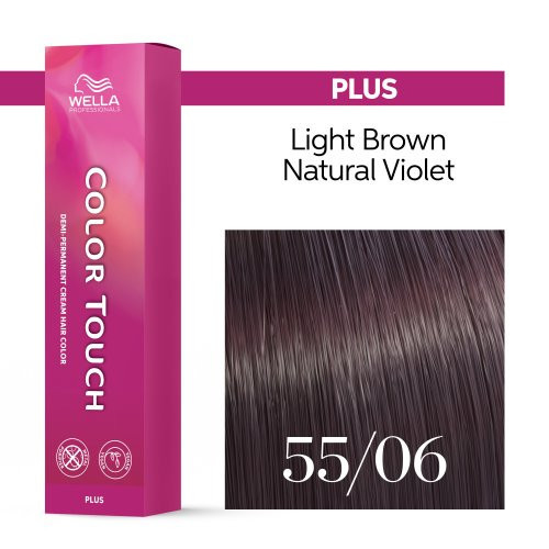 Wella Professionals Color Touch Plus Demi-Permanent Hair Color Pusiau permanentiniai plaukų dažai be amoniako 60ml