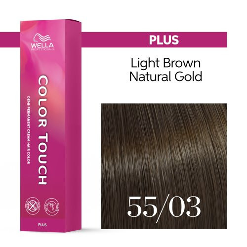 Wella Professionals Color Touch Plus Demi-Permanent Hair Color Pusiau permanentiniai plaukų dažai be amoniako 60ml