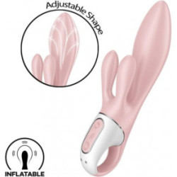 Satisfyer Air Pump Bunny 3 Vibratorius Pink