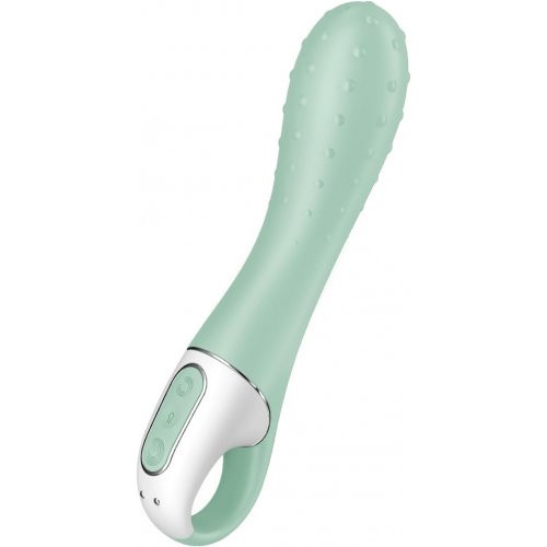 Satisfyer Air Pump Vibrator 3 Vibratorius Green