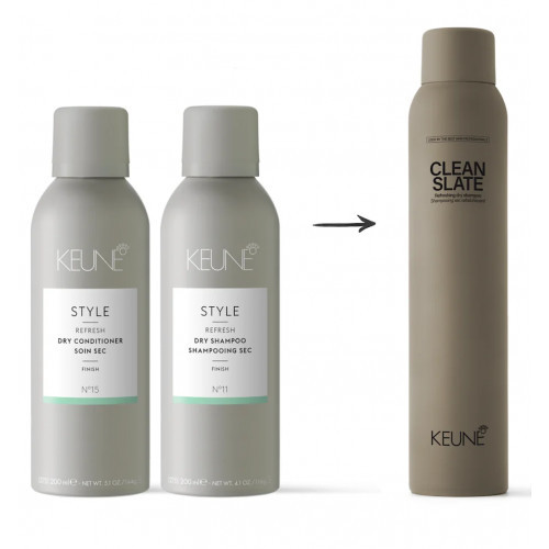 Keune STYLE Clean Slate Dry Shampoo Gaivinamasis sausas šampūnas 200ml