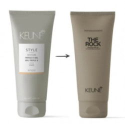 Keune STYLE The Rock Stiprus daug blizgesio suteikiantis gelis 200ml