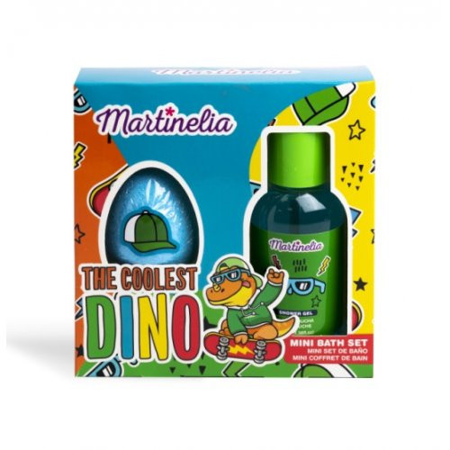 Martinelia Little Dinosauric Mini Bath Set Vaikiškas vonios priemonių rinkinys