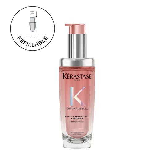 Kerastase L'Huile Chroma Éclat Radiance Hair Oil Dažytų plaukų aliejus 75ml