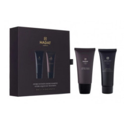 Hadat Cosmetics Intensive Repair Shampoo & Liquid Silk Treatment Mini Gift Box Atkuriantis rinkinys plaukams