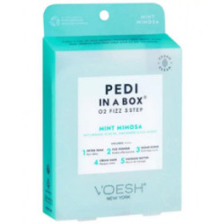 VOESH Pedi In A Box O2 Fizz 5 in 1 Mint Mimosa Procedūra kojoms Rinkinys