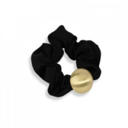 LAETI Hair Elastic Ariane Plaukų gumutė su aukso detale Black