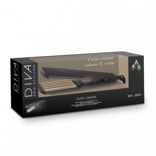 Diva Pro Styling Digital Crimper Plaukų gofravimo žnyplės 1vnt.