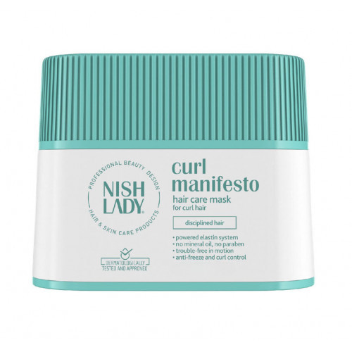 Nishlady Curl Manifesto Hair Mask Kaukė garbanotiems plaukams 275ml