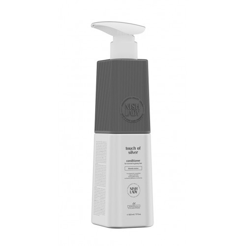 Nishlady Touch Of Silver Conditioner Violetinis kondicionierius šviesiems plaukams 503 ml