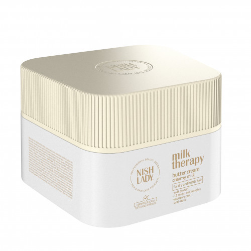 Nishlady Milk Therapy Butter Cream Kaukė sausiems plaukams 275ml