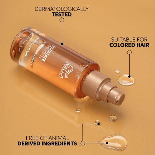 Wella Professionals Ultimate Smooth Miracle Oil Serum Aliejinis serumas skvalanu ir omega-9 100ml