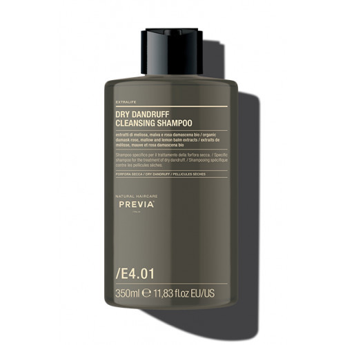 PREVIA Extra Life Dry Dandruff Cleansing Shampoo Sausų pleiskanų šampūnas 350ml