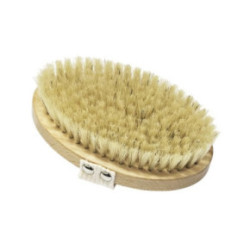 Nuum Cosmetics Dry Exfoliating Body Brush Vidutinio stiprumo masažinis kūno šepetys 1vnt.